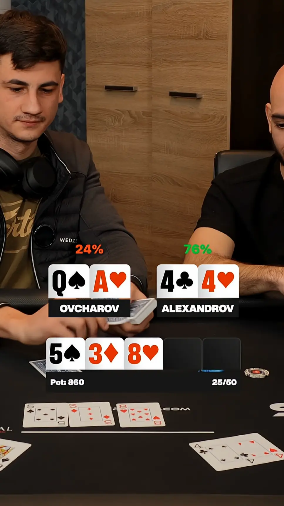 Let's Poker Gods decide